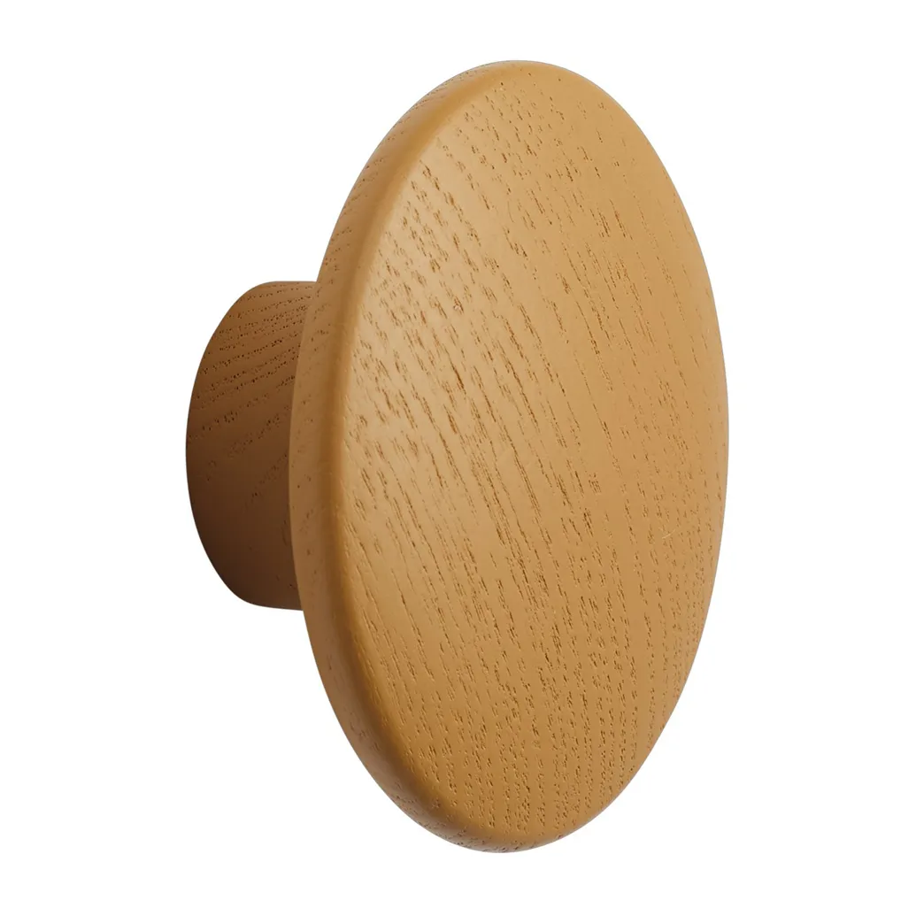 Muuto Crochet Dots wood burnt orange Ø6,5 cm