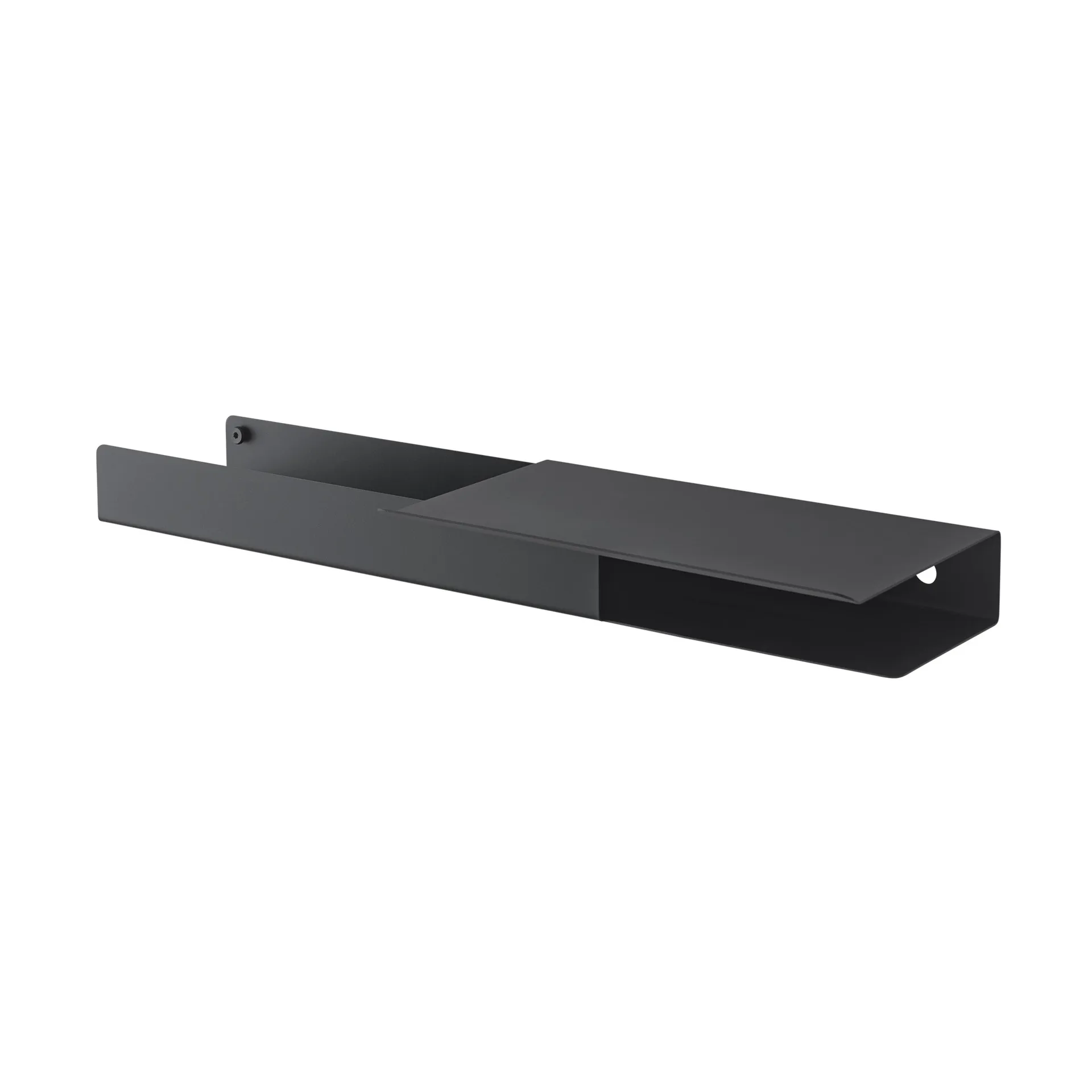 Muuto Étagère Folded platform ,4 cm Black