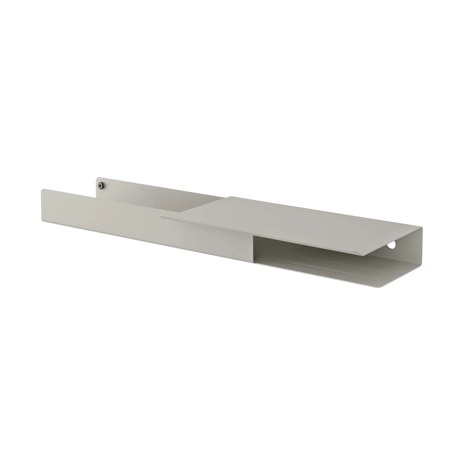 Muuto Étagère Folded platform ,4 cm Grey