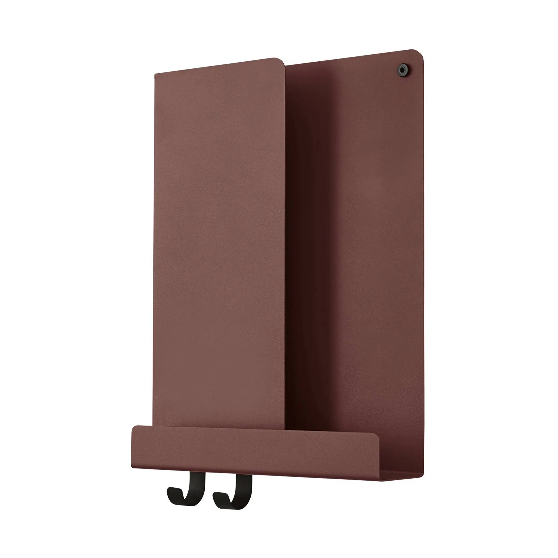 Muuto Folded hylde 29,5x40 cm Deep Red