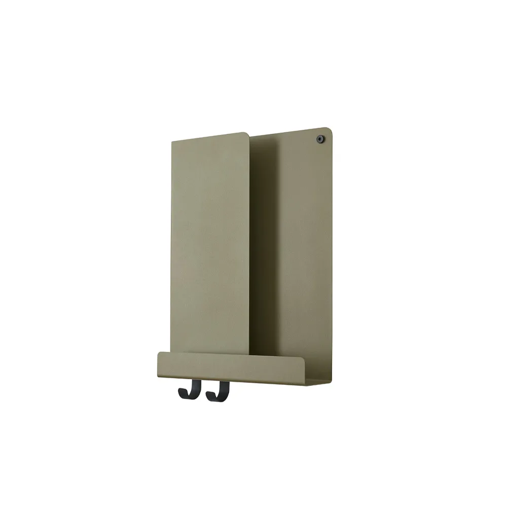 Muuto Folded hylde 29,5x40 cm Olive