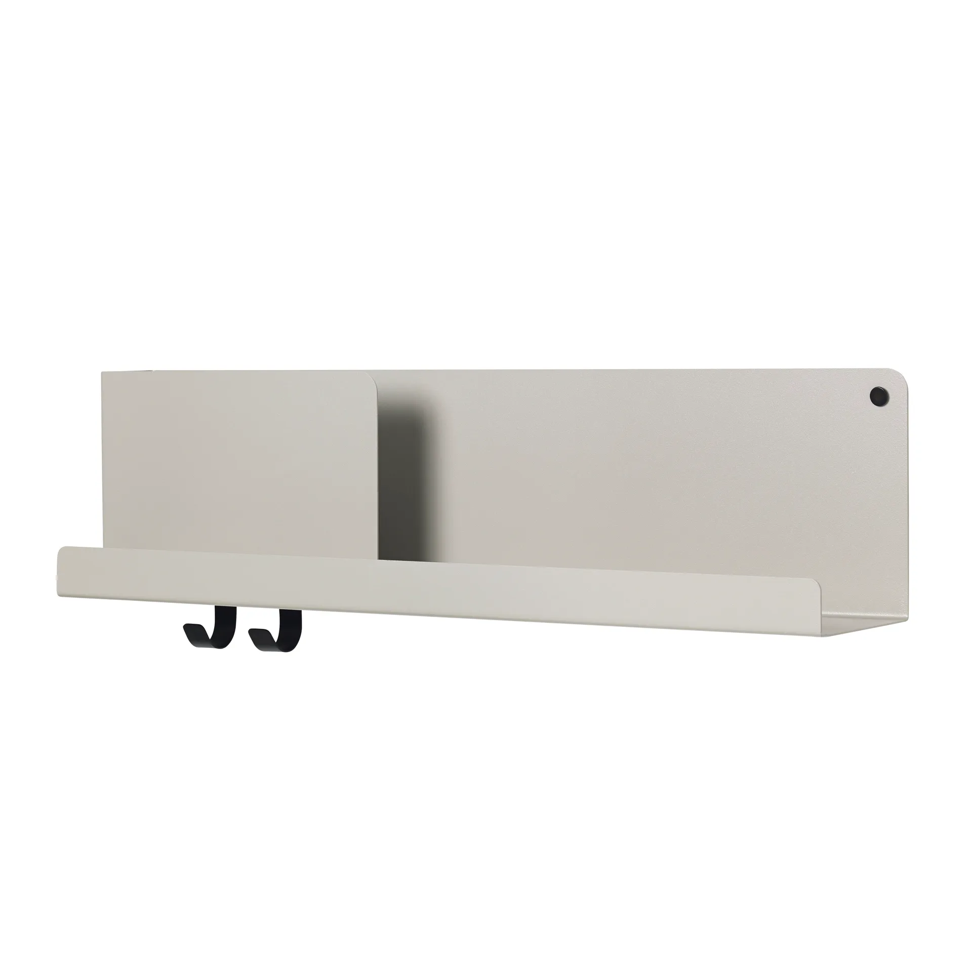 FOLDED SHELVES GREY MEDIU 24005 16,5X63 CM