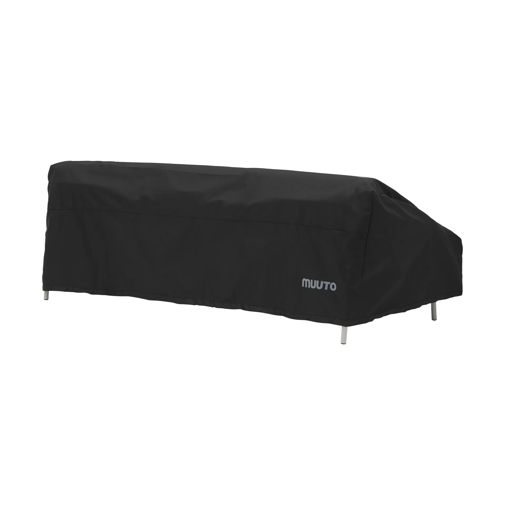 Muuto Housse de couverture Settle Outdoor pour canapé 3 places Black