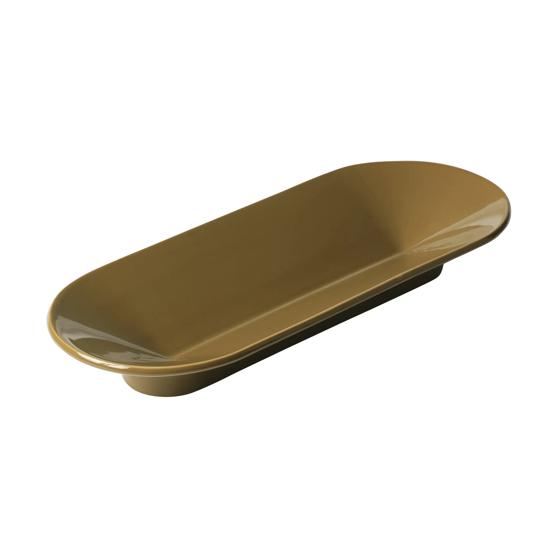 Muuto Mere sk&aring;l 51,5x21,5 cm Brown Green