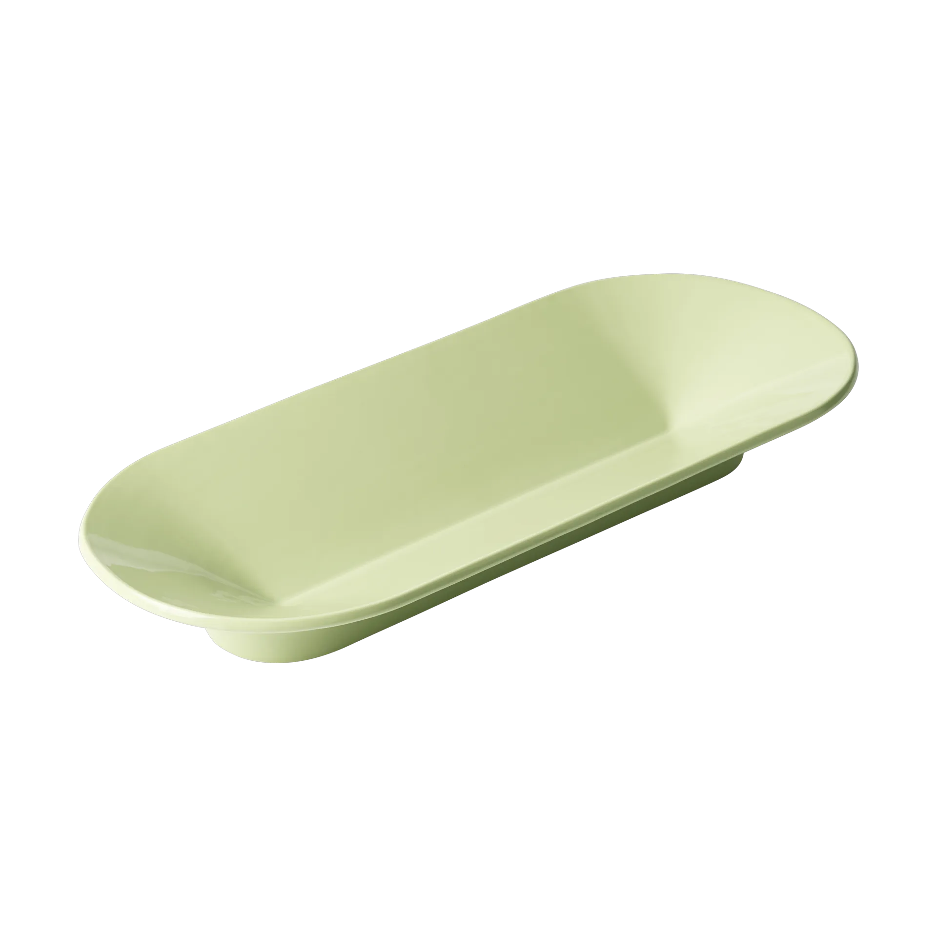 Muuto Mere sk&aring;l 51,5x21,5 cm Light Green