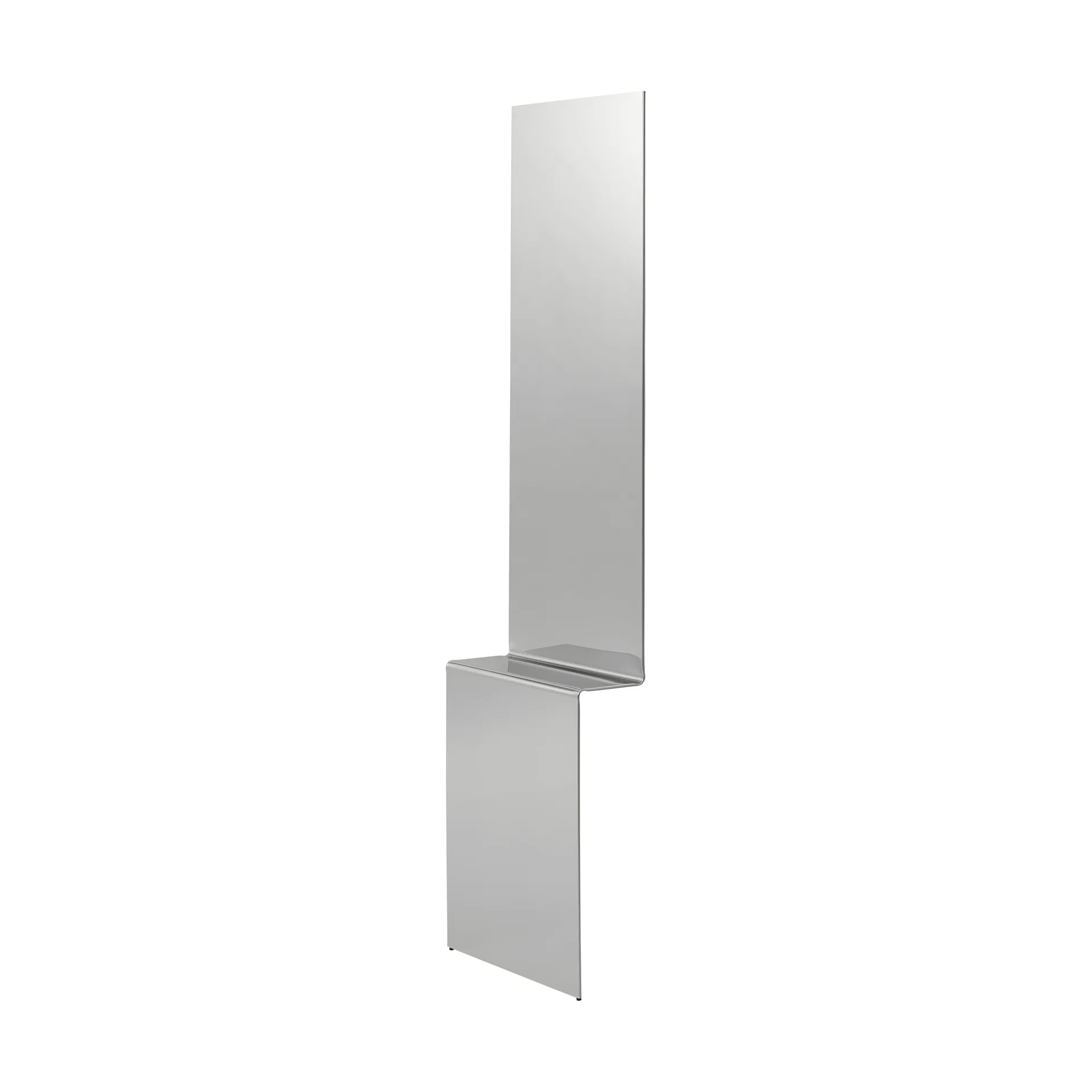 Muuto Miroir mural Pleat Acier poli, cm