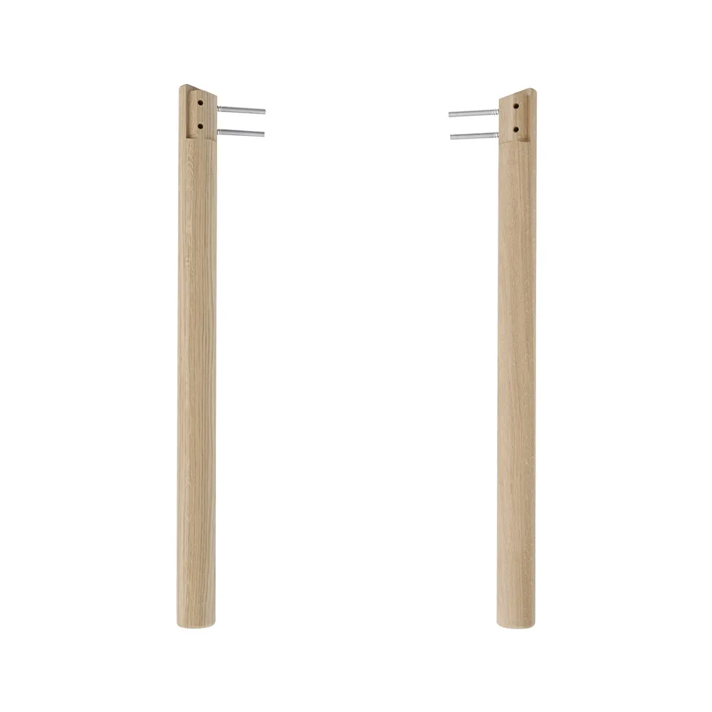 Muuto Pieds de table Linear System Connecting Legs Oak