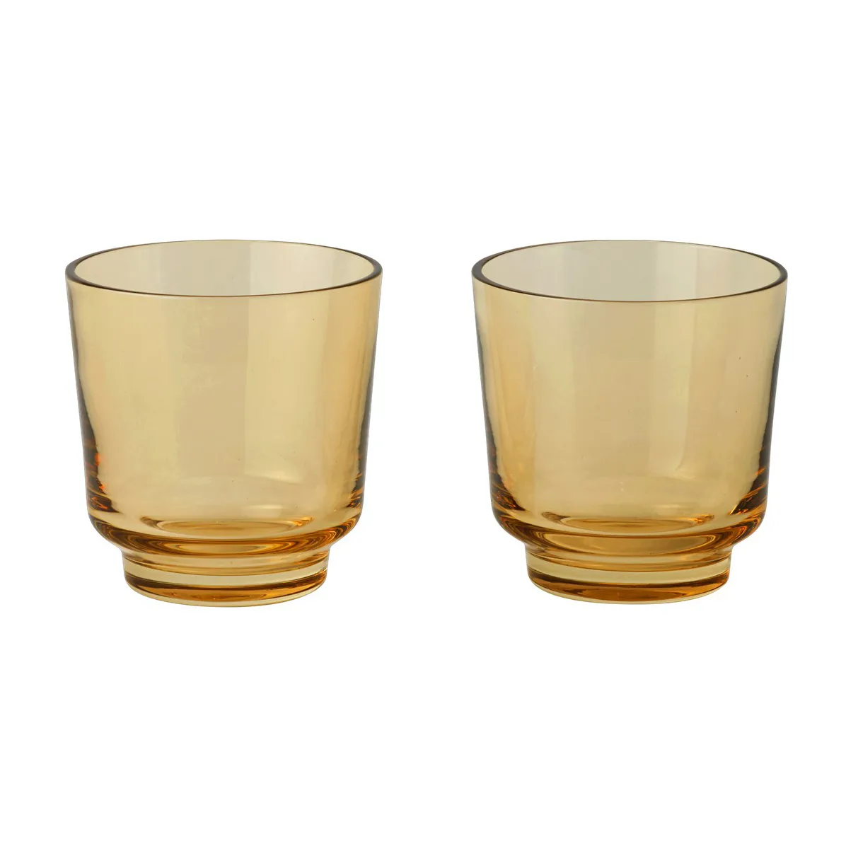 Muuto Raise glas 20 cl 2-pak Burnt orange