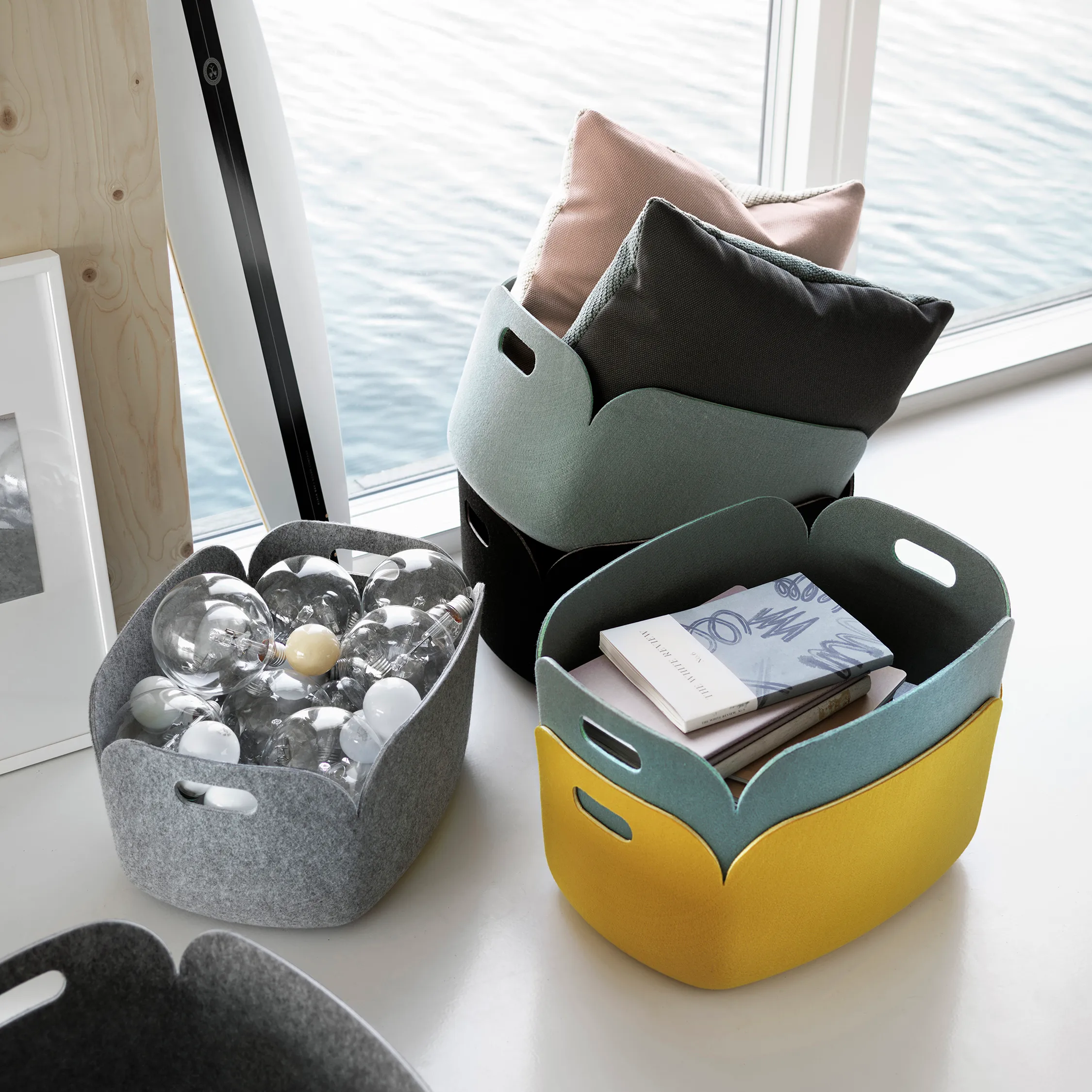 MUUTO ムート RESTORE リストア バスケット サンド&イエロー p_17534-16-02-3eec9cee03.jpg