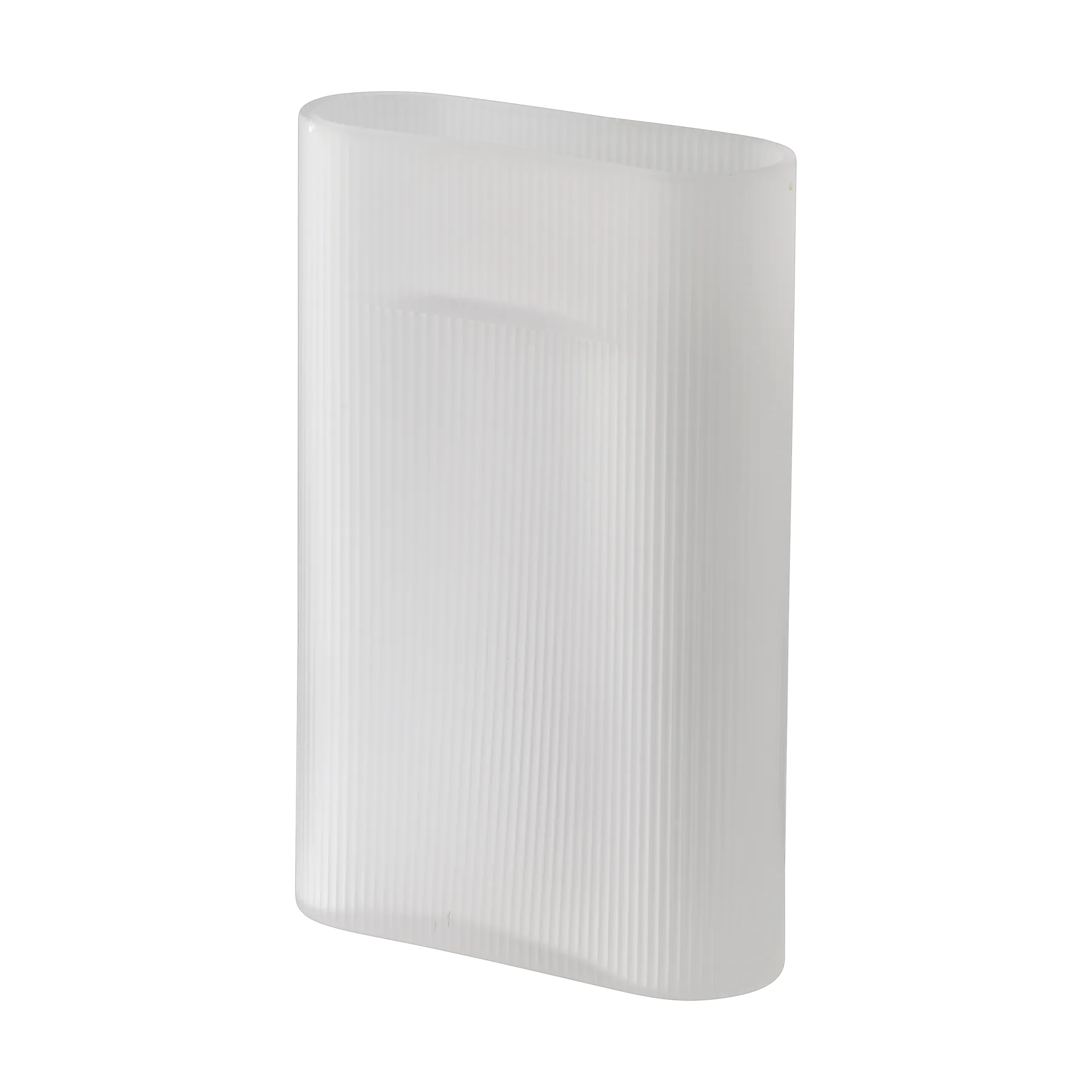 Muuto Ridge vas frostat glas 35 cm White