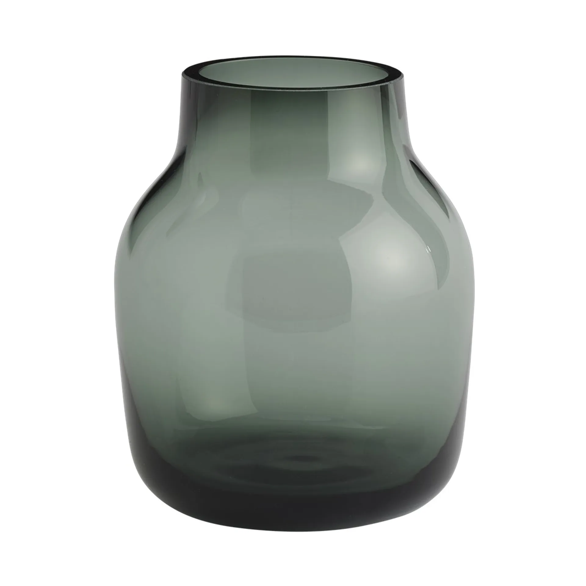 Muuto Silent vas &Oslash;11 cm Dark Green