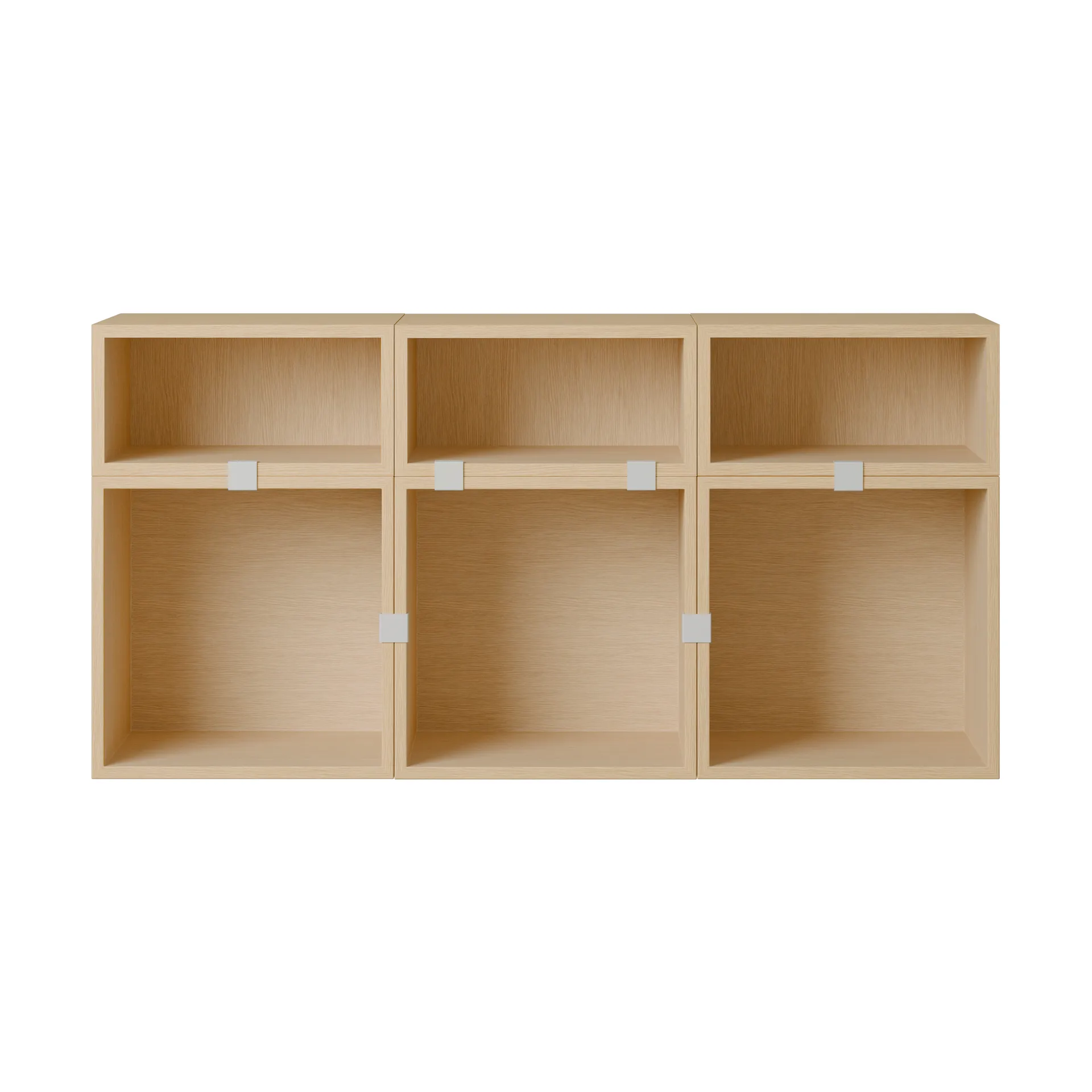 Muuto Système de rangement Stacked buffet configuration 5 Chêne