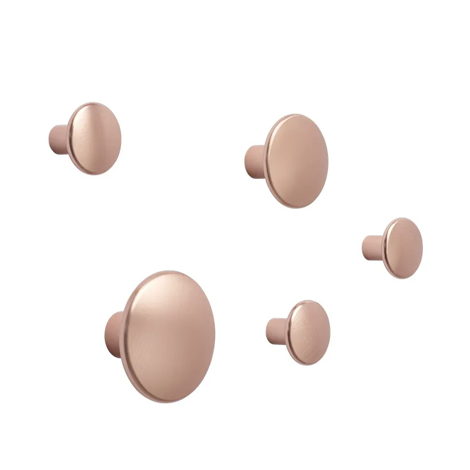 Muuto The Dots knager - metal 5 stk Rose