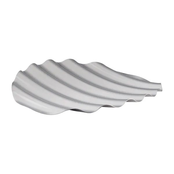 Wave bricka Ø50 cm, Rostfritt stål
