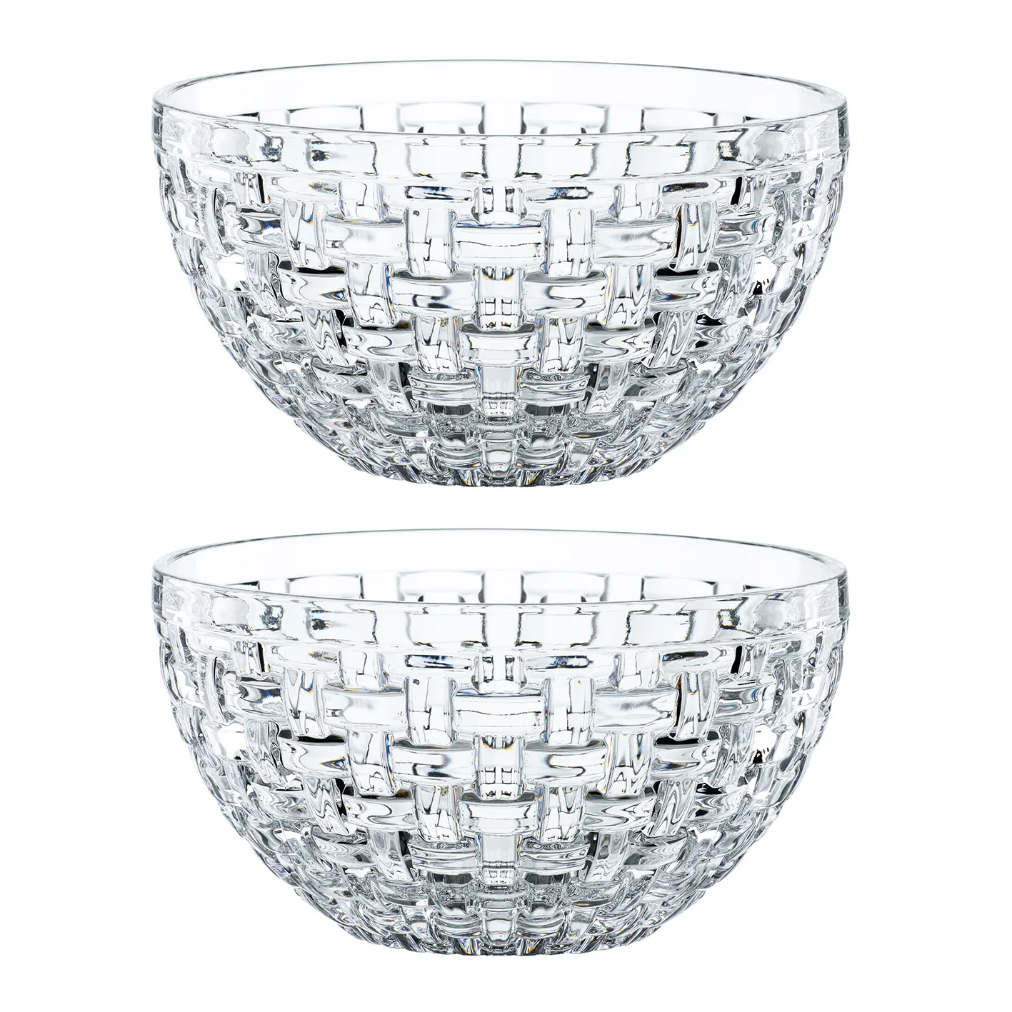 Nachtmann Bossa Nova skål 15 cm 2-pak Klar