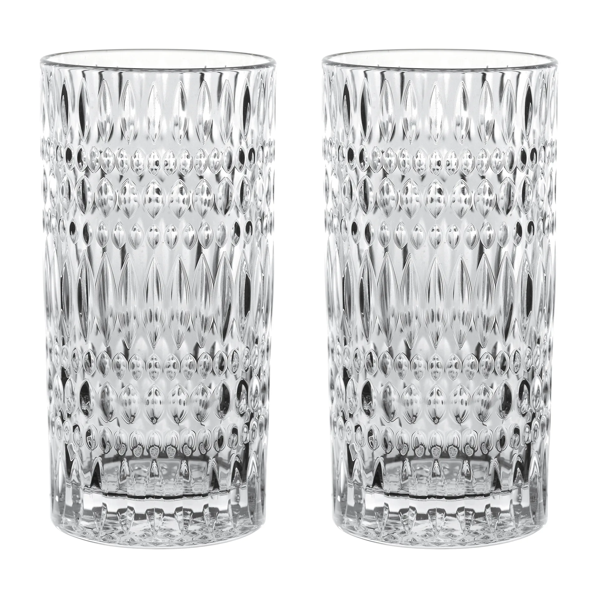 Nachtmann Ethno Barista Latte glas 43,4 cl 2-pak Clear