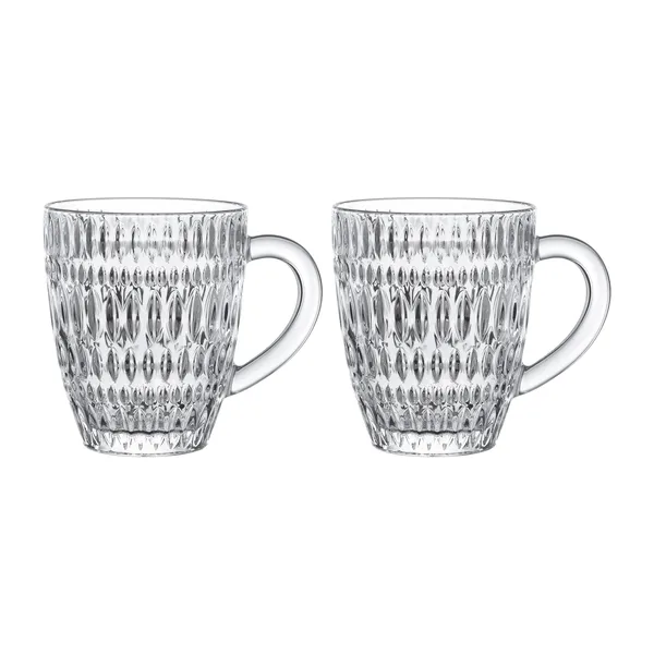 Ethno mugg 39,2 cl 2-pack, Klar