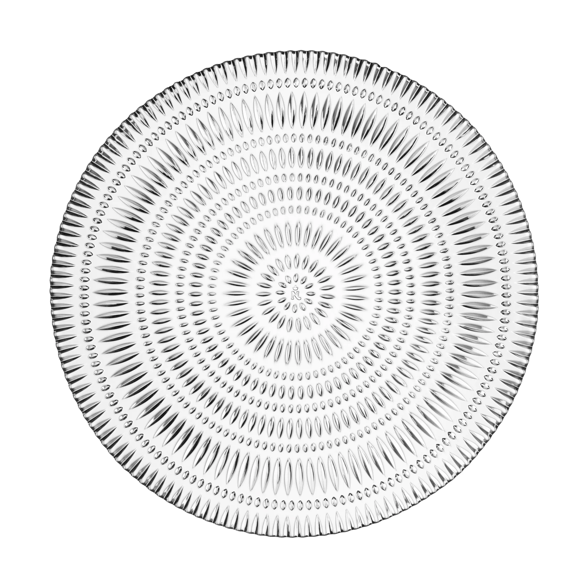 Nachtmann Ethno tallerken 2-pak, krystalglas, Ø32 cm