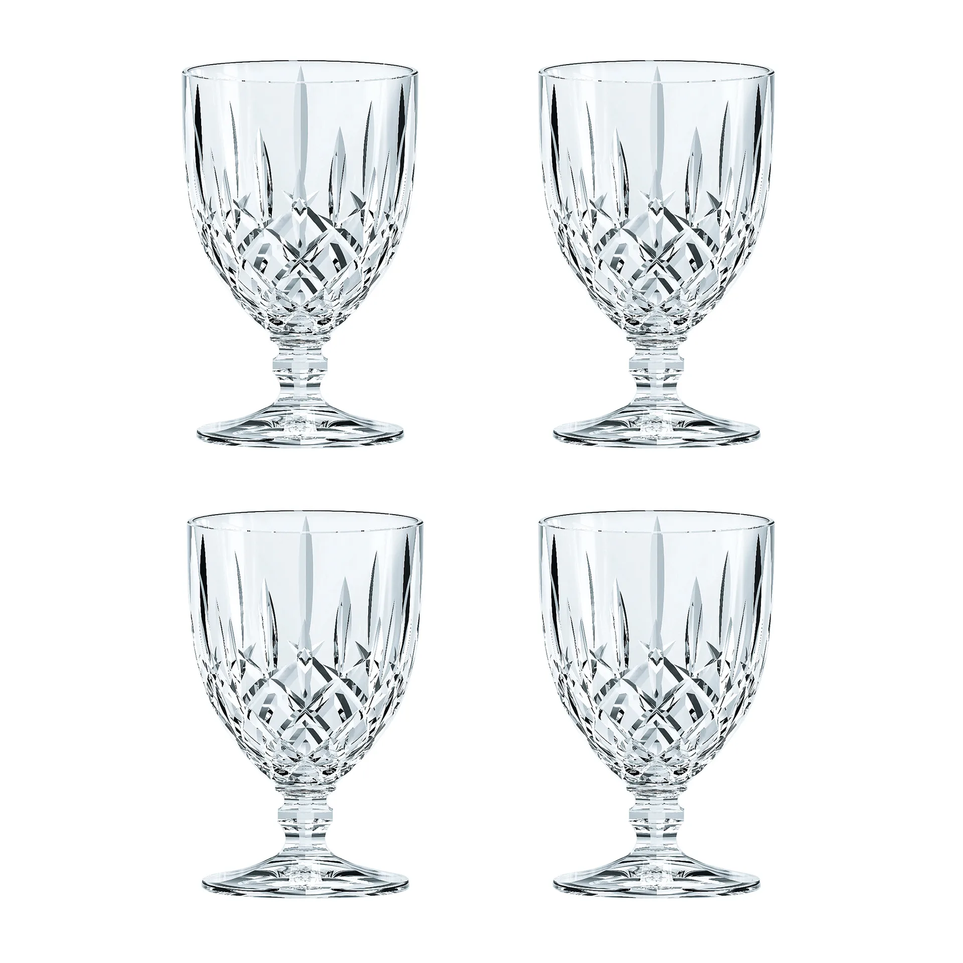 Nachtmann Noblesse glas på fod 23 cl 4-pak Klar