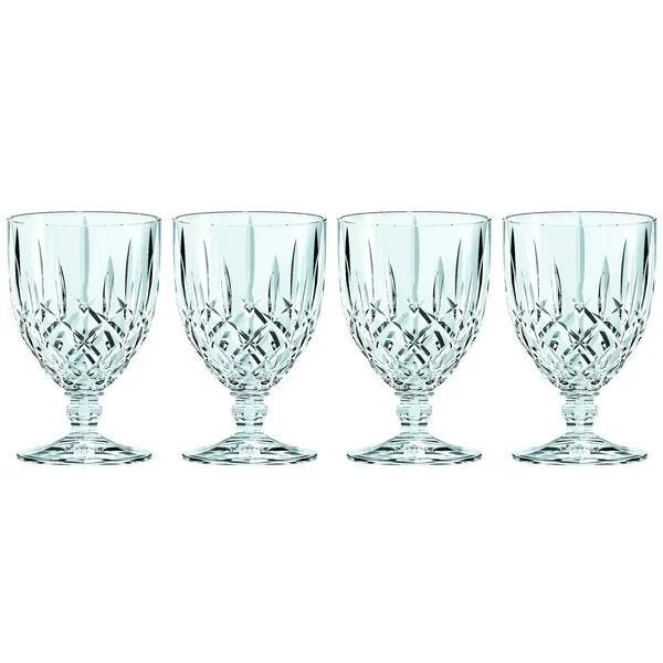 Noblesse glas på fot 4-pack, Klar