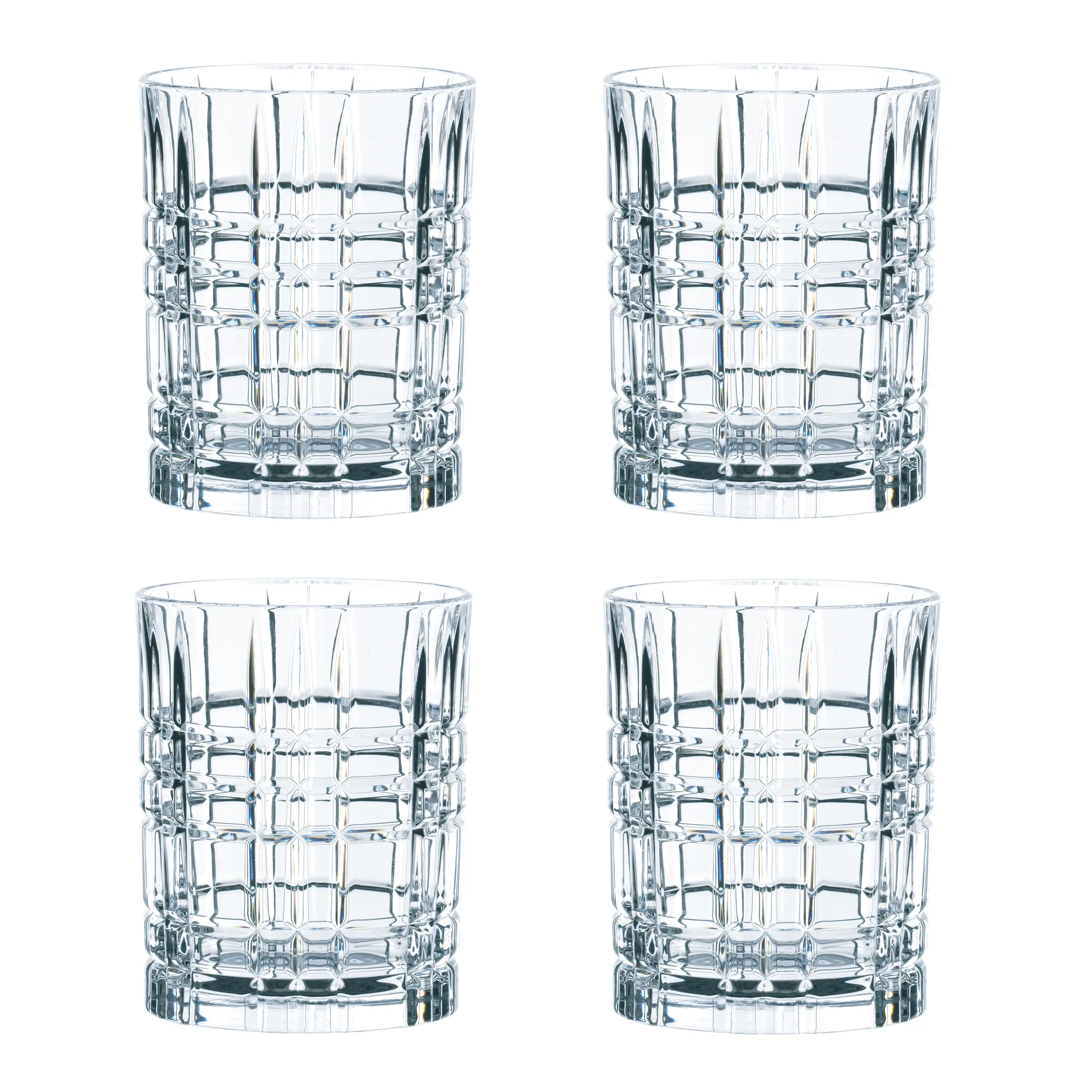 Nachtmann Square whiskyglas 34 cl 4-pack 34 cl