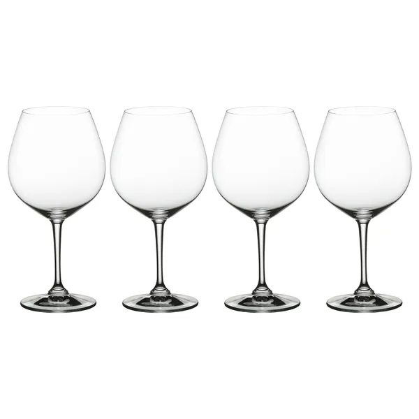 Vivino burgundy rödvinsglas 70 cl 4-pack, Klar