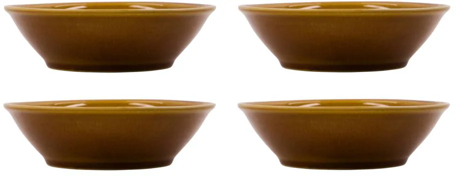 Nicolas Vahé Hala skål Ø17 cm 4-pak Mokka