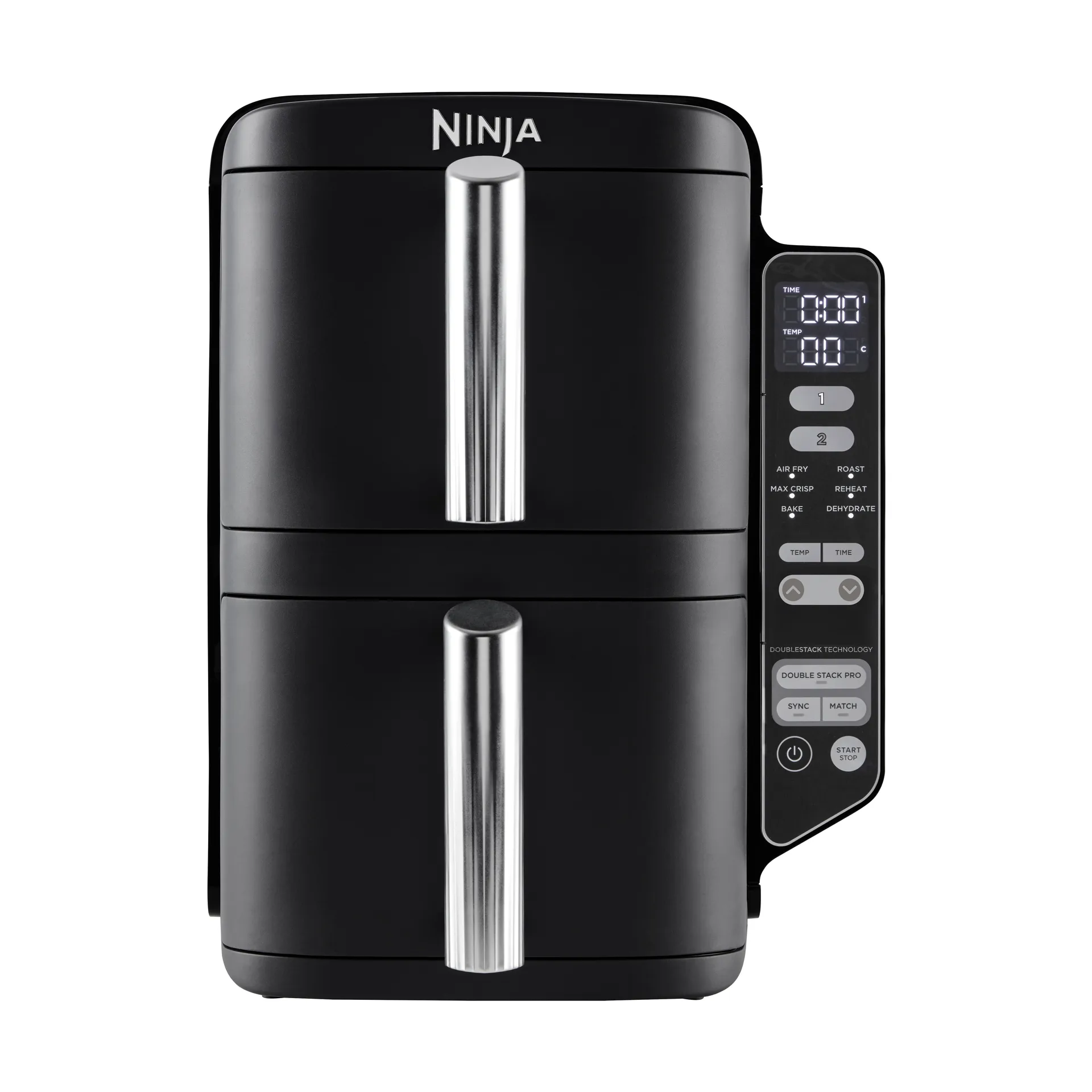 Ninja Ninja Air Fryer SL300EU double stack 2 l&aring;dor 7,6 L Svart