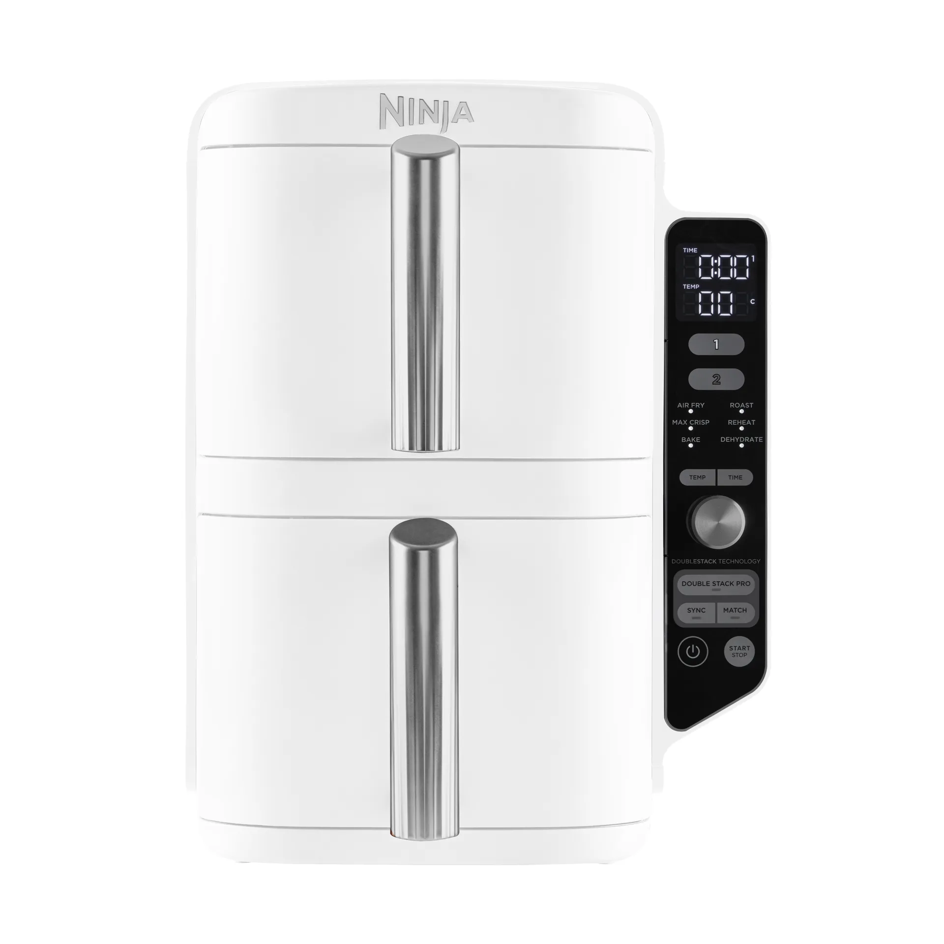 Ninja Ninja Air Fryer SL400EUWH double stack XL 2 l&aring;dor 9,5 L Vit