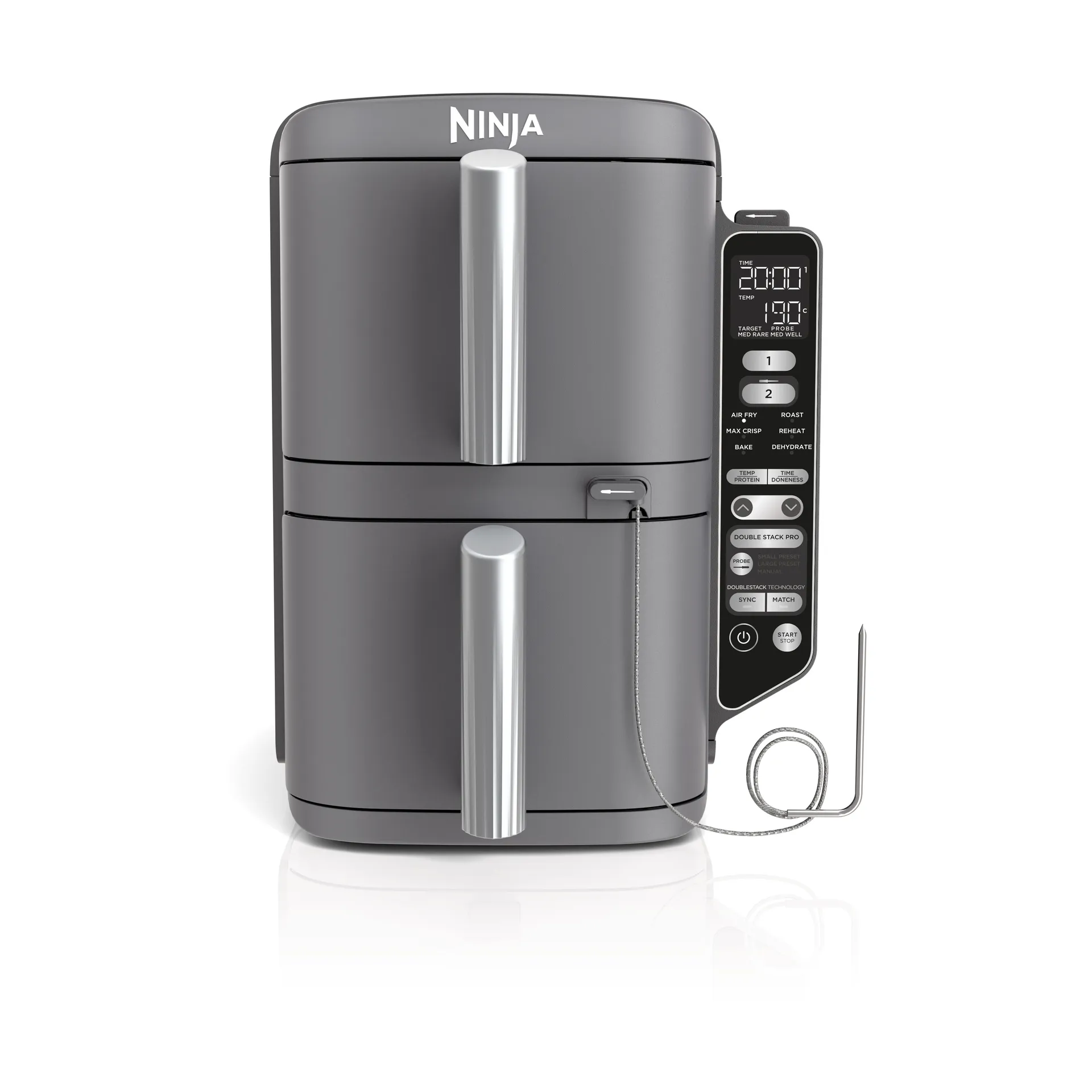 Ninja Ninja Air Fryer SL451EU stacked dual zone XL 9,5 L Svart