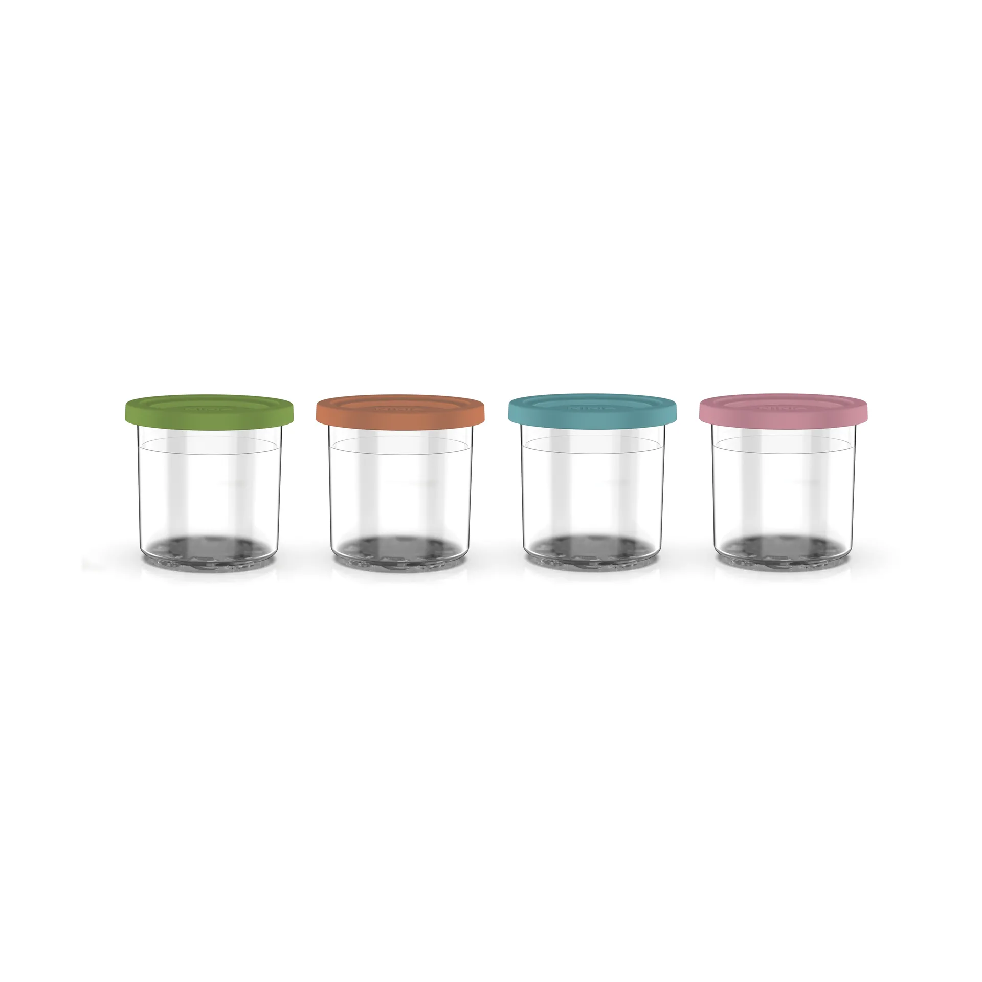 Ninja Ninja CREAMi 4 ekstra kopper 470 ml til NC300EU Blå/rosa/grøn/brun