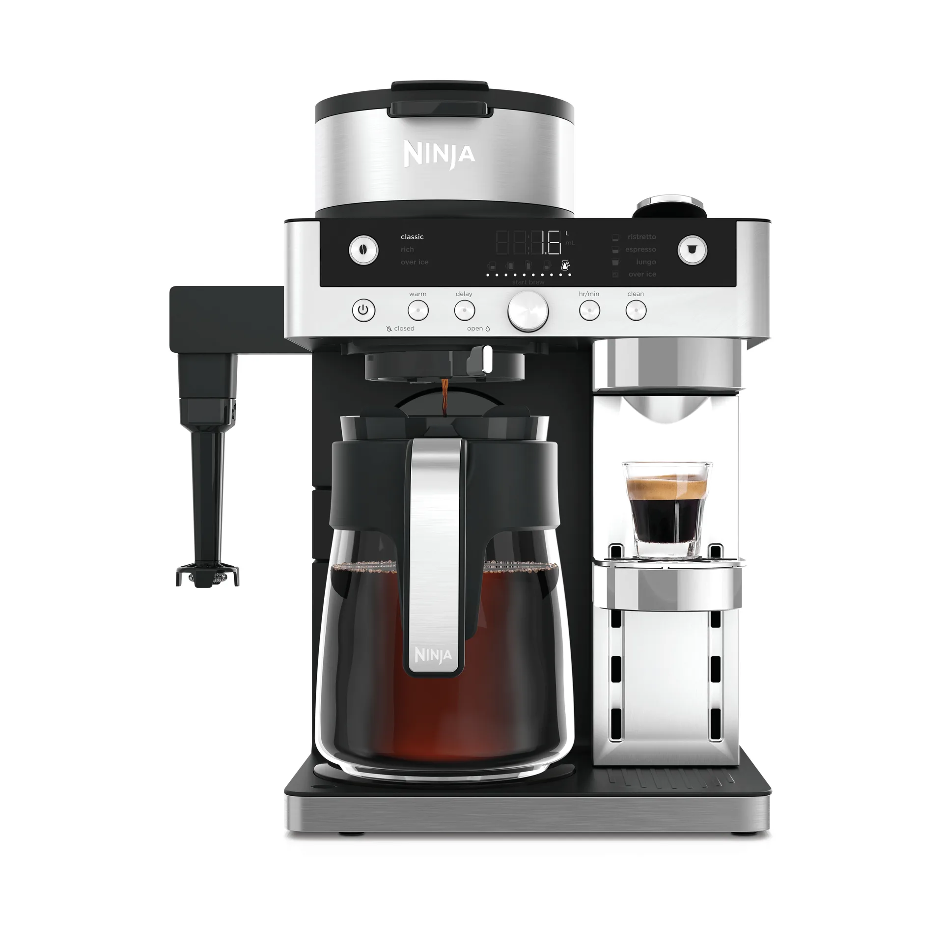 Ninja Ninja Prestige Dualbrew automatisk espressomaskine Black