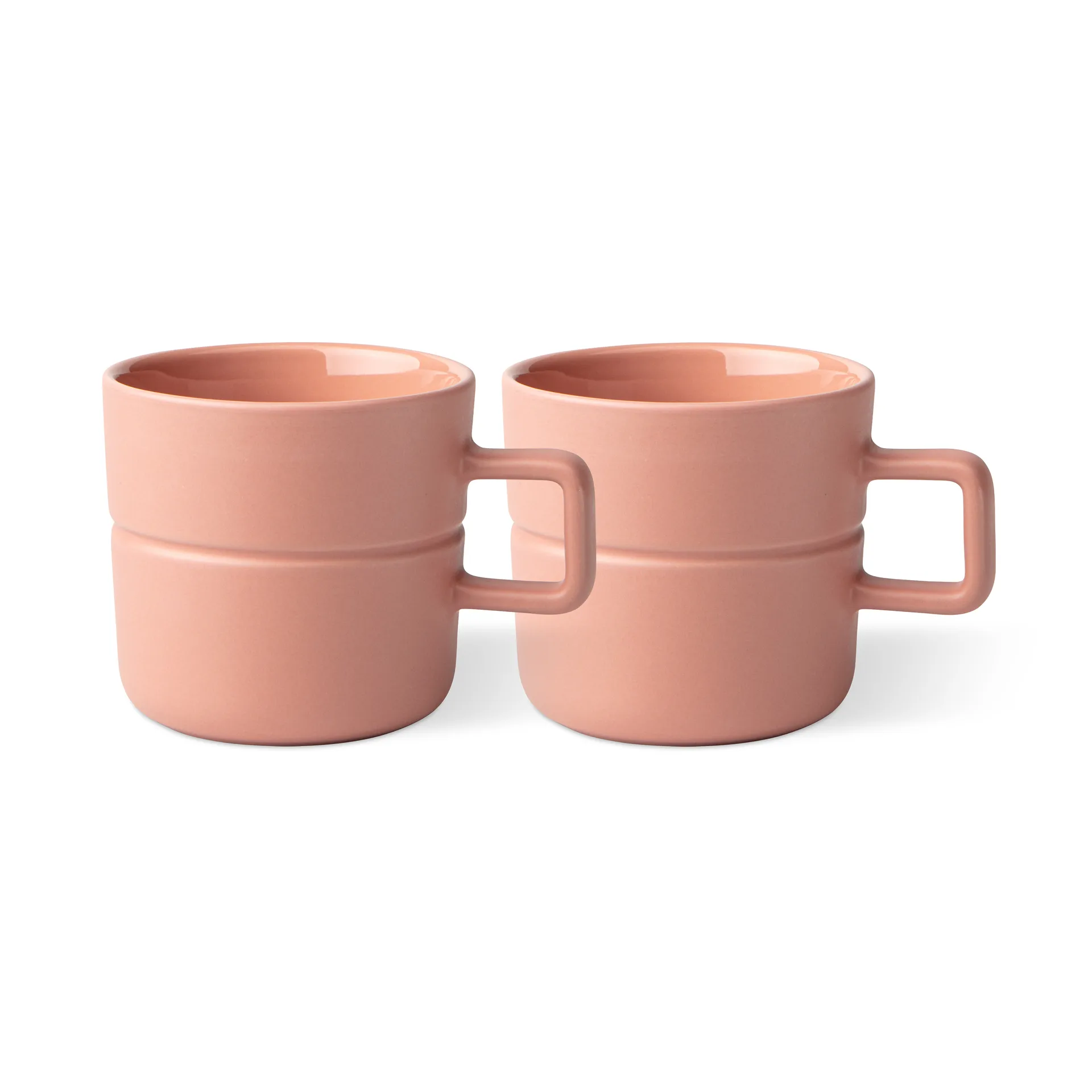NJRD Lines mugg 30 cl 2-pack Rosa