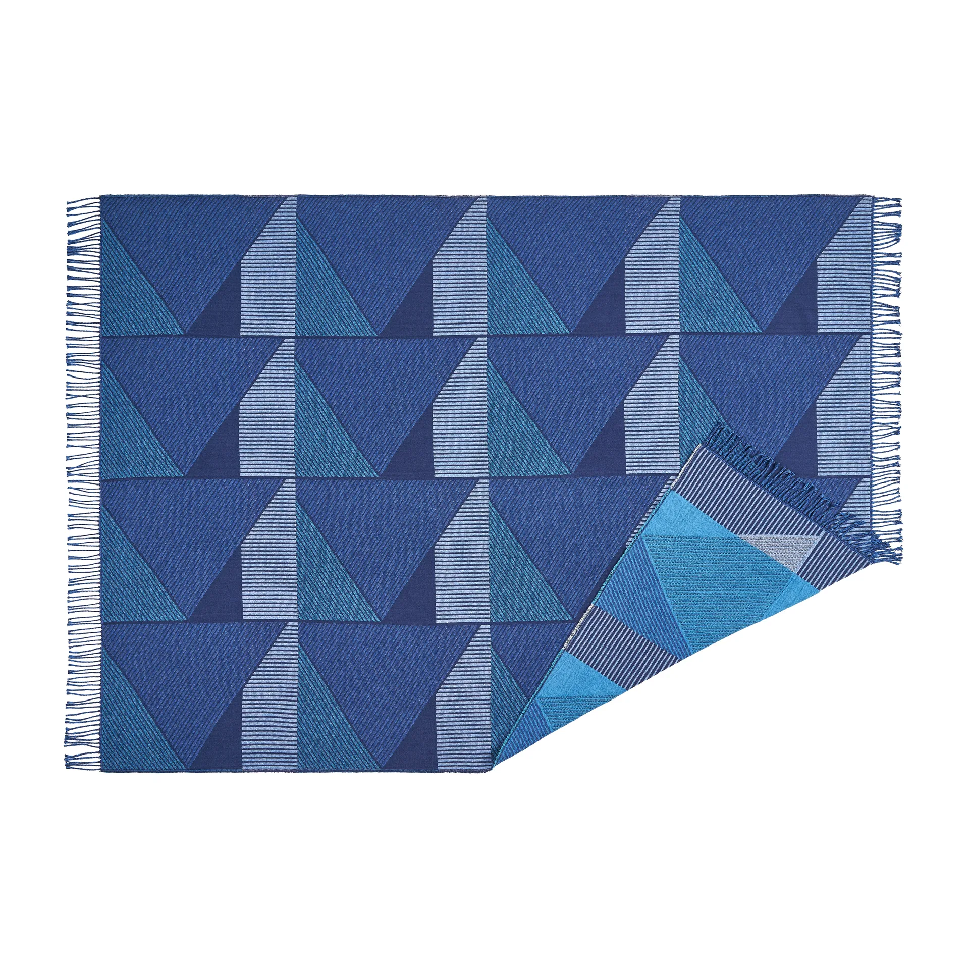 NJRD Metric focus No. 3 plaid en coton cm Bleu