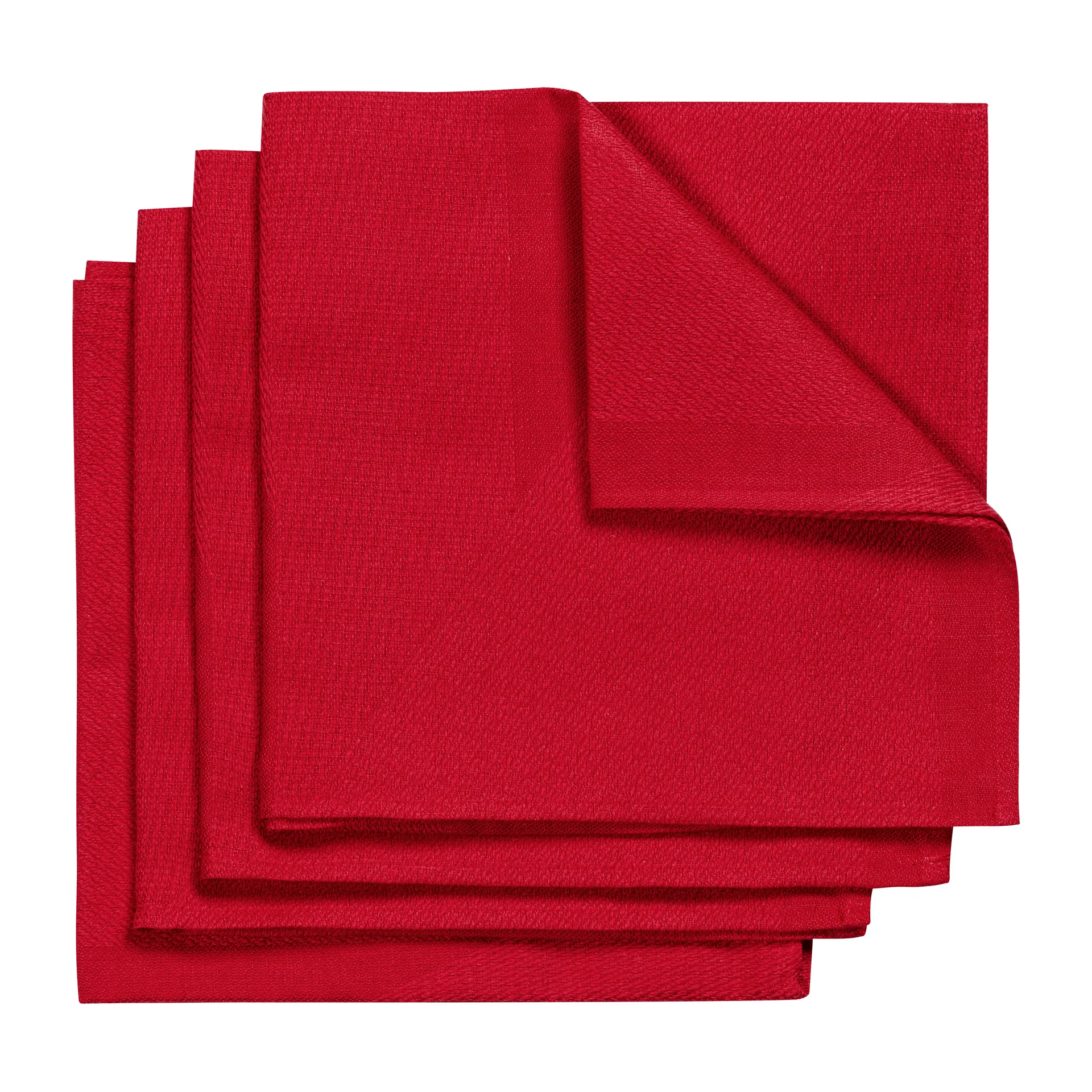 NJRD Metric servietter 47x47 cm 4-pak Rød