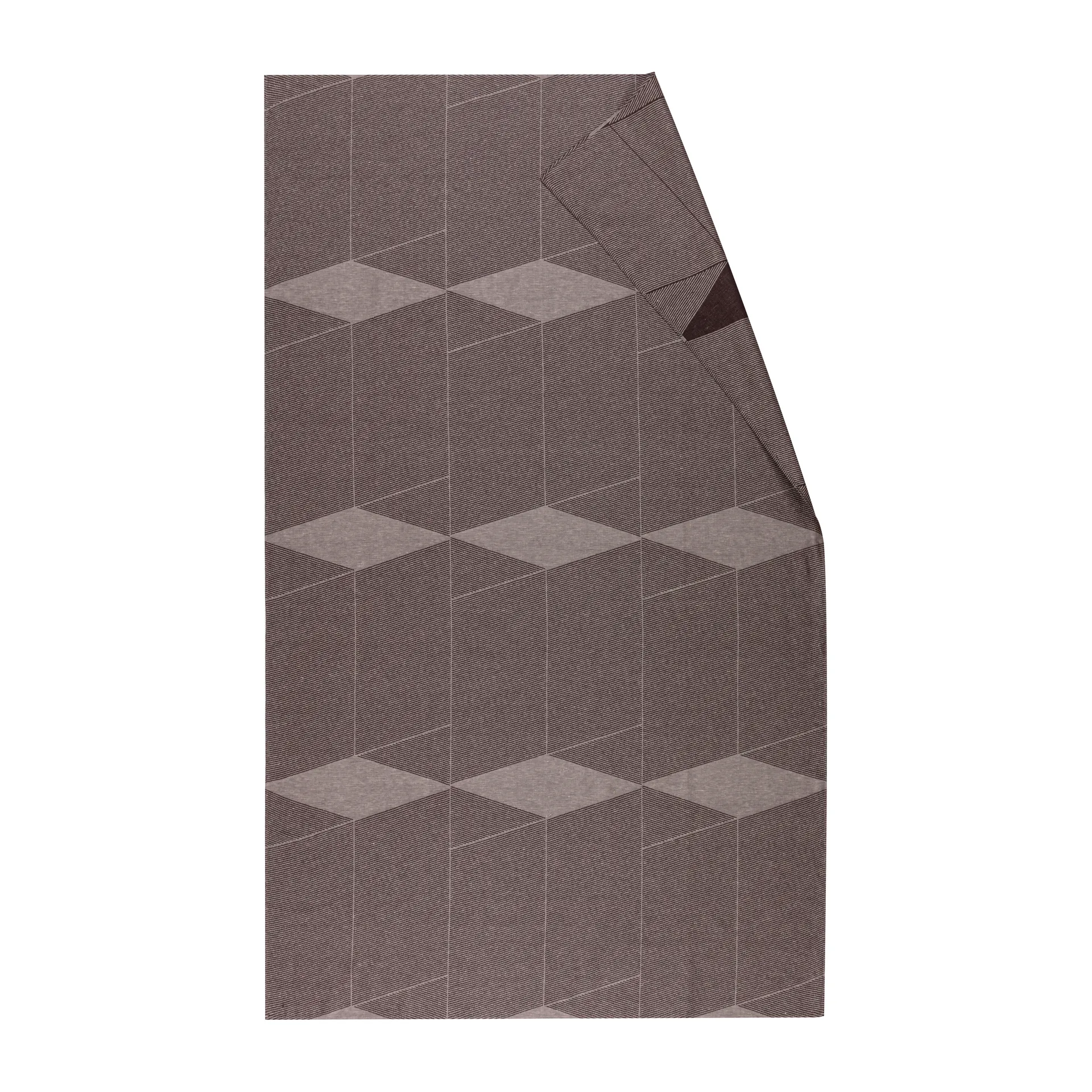 NJRD Nappe Geometric cm Marron-blanc