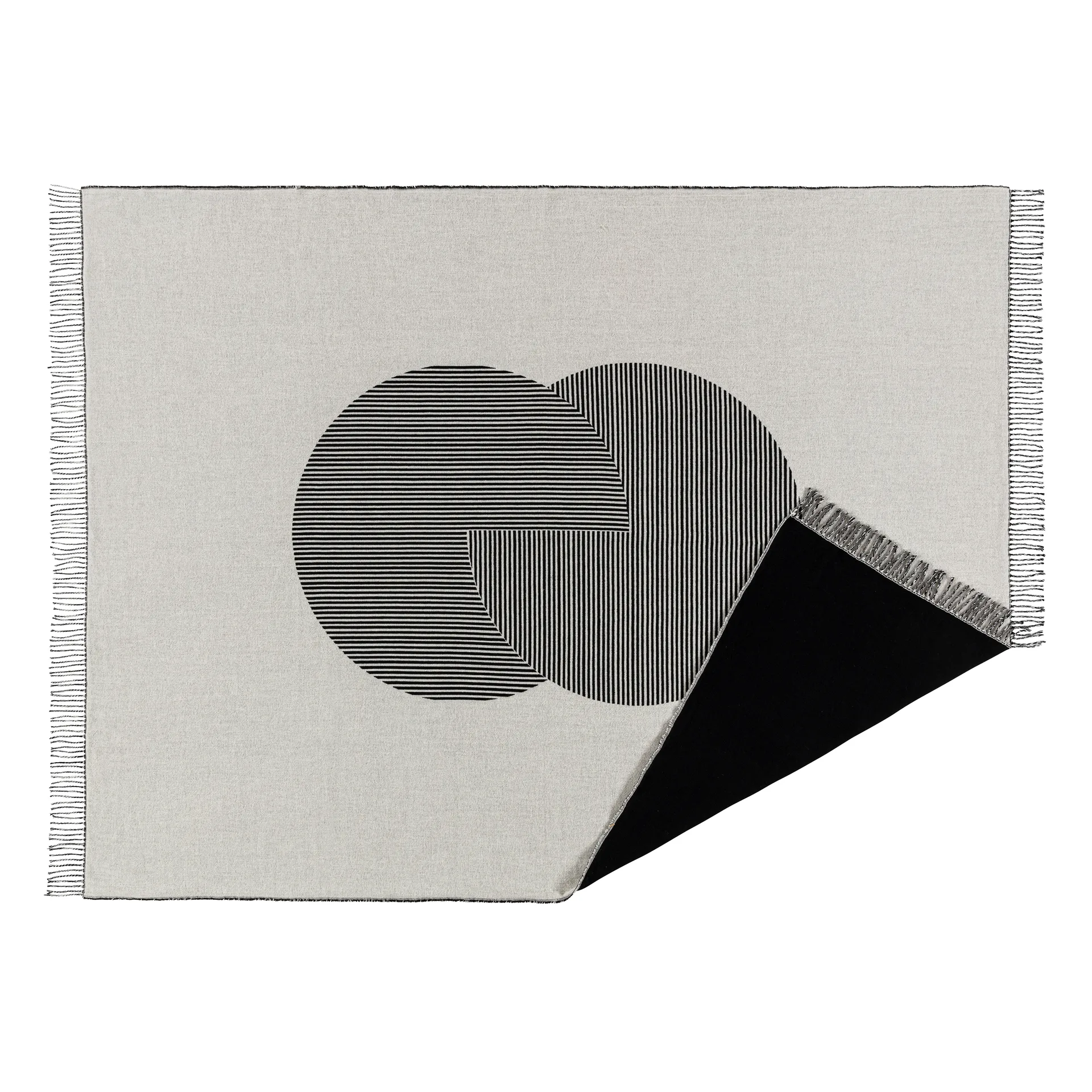 NJRD Plaid en coton Circles cm Noir