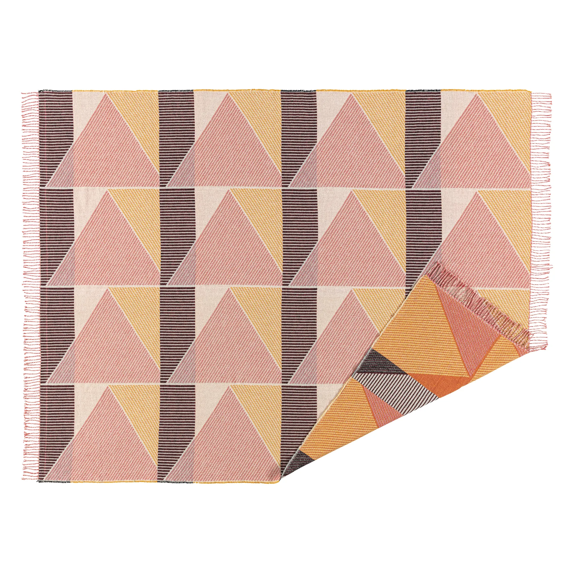 NJRD Plaid en coton Metric focus no. 1 Rose