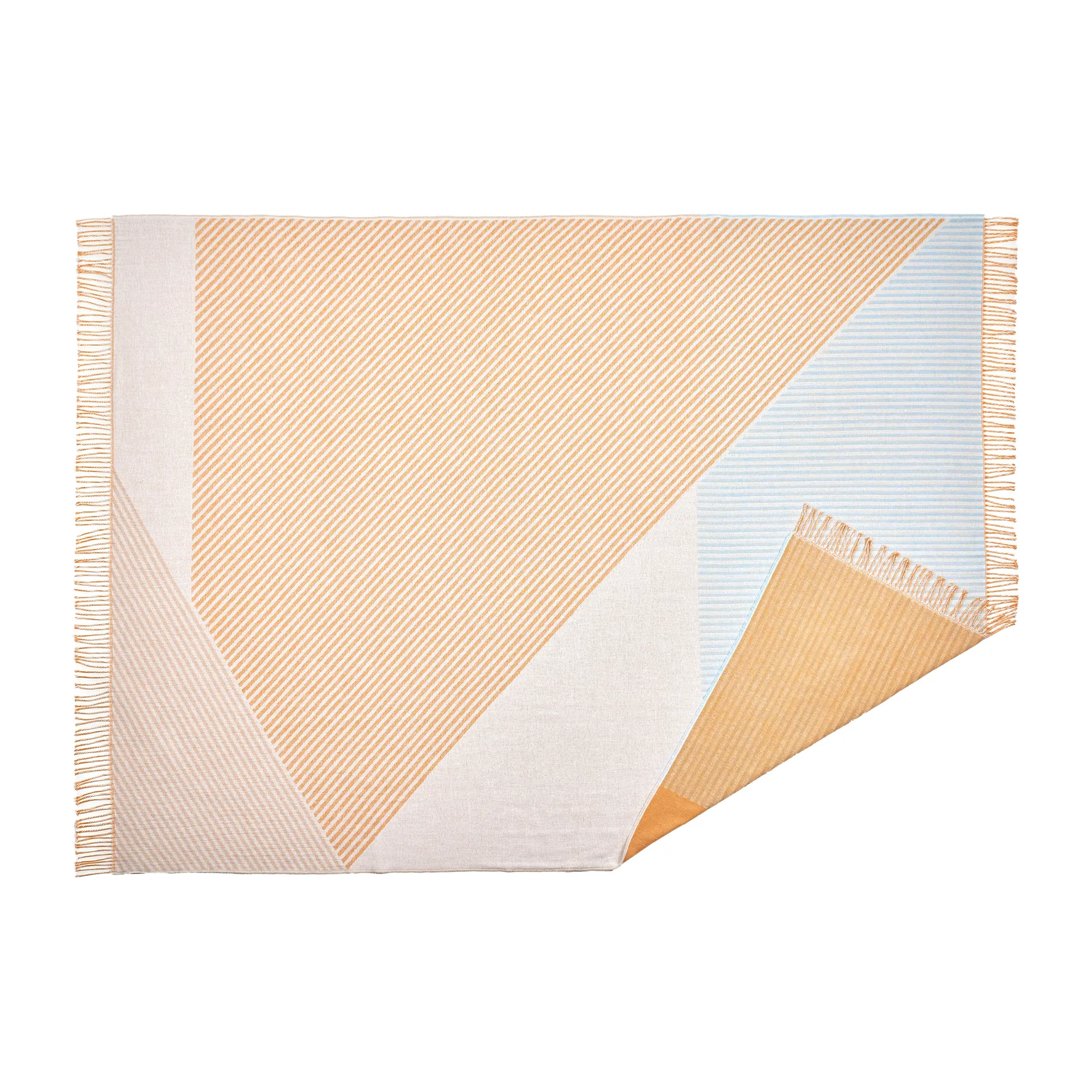 NJRD Plaid en coton Stripes Jaune