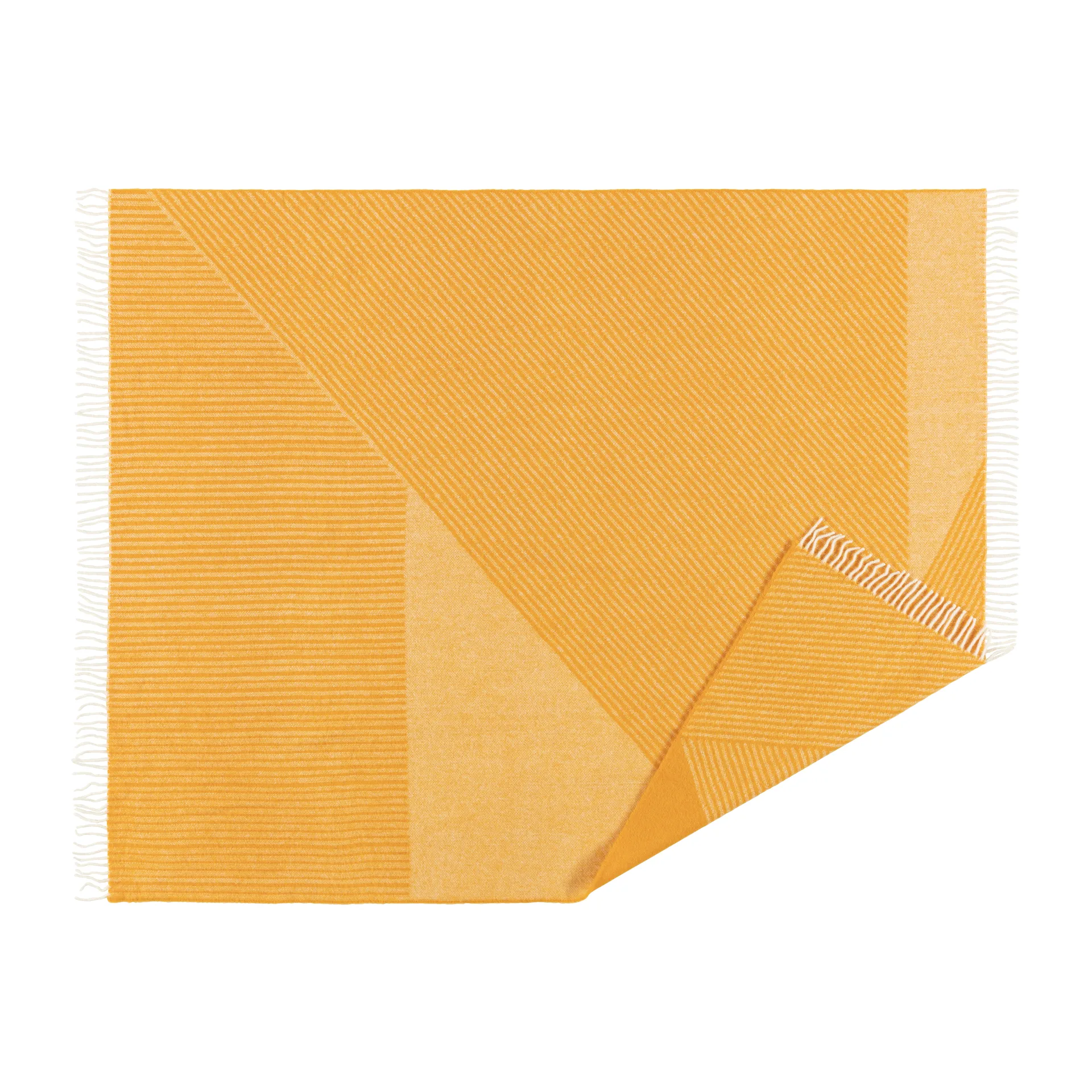 NJRD Plaid en laine Stripes cm Jaune