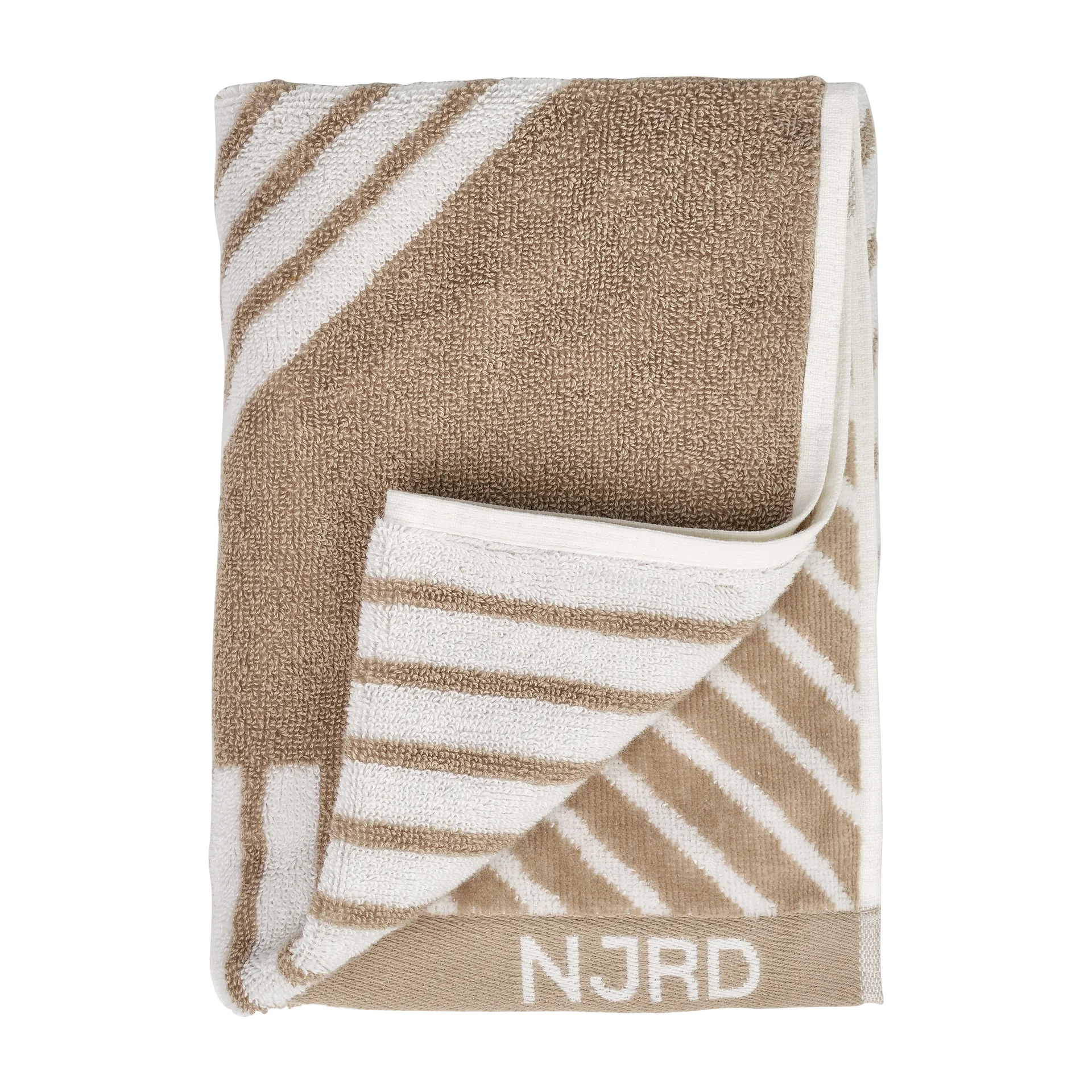 NJRD Serviette Stripes cm Beige