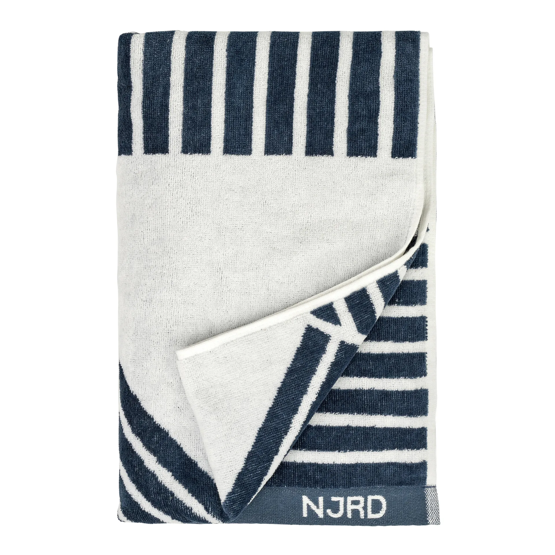 NJRD Serviette Stripes cm Bleu — vue 3