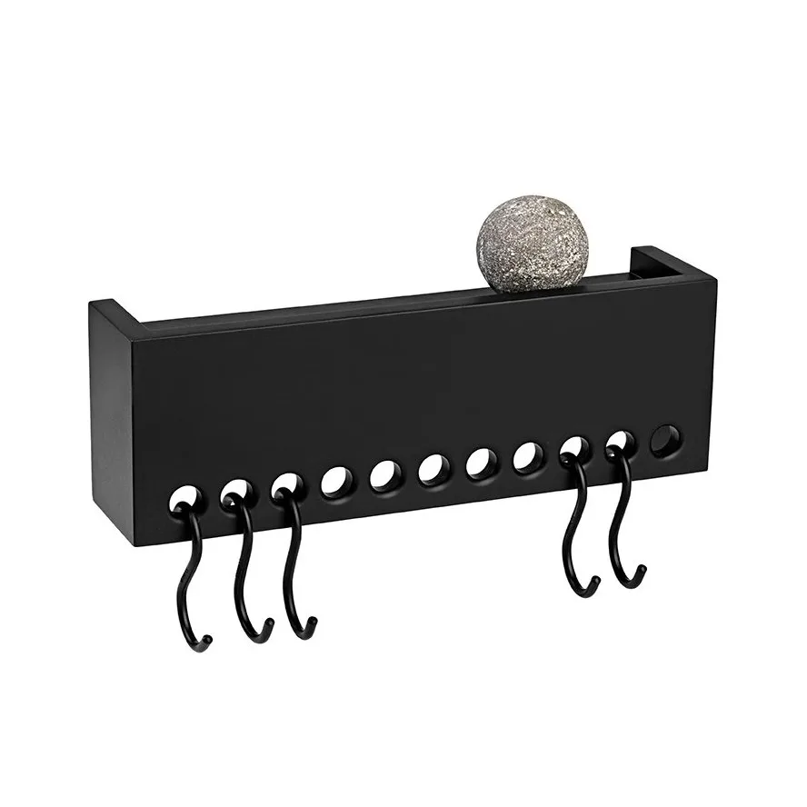 Nomess Copenhagen Étagère So-Hooked mini noir