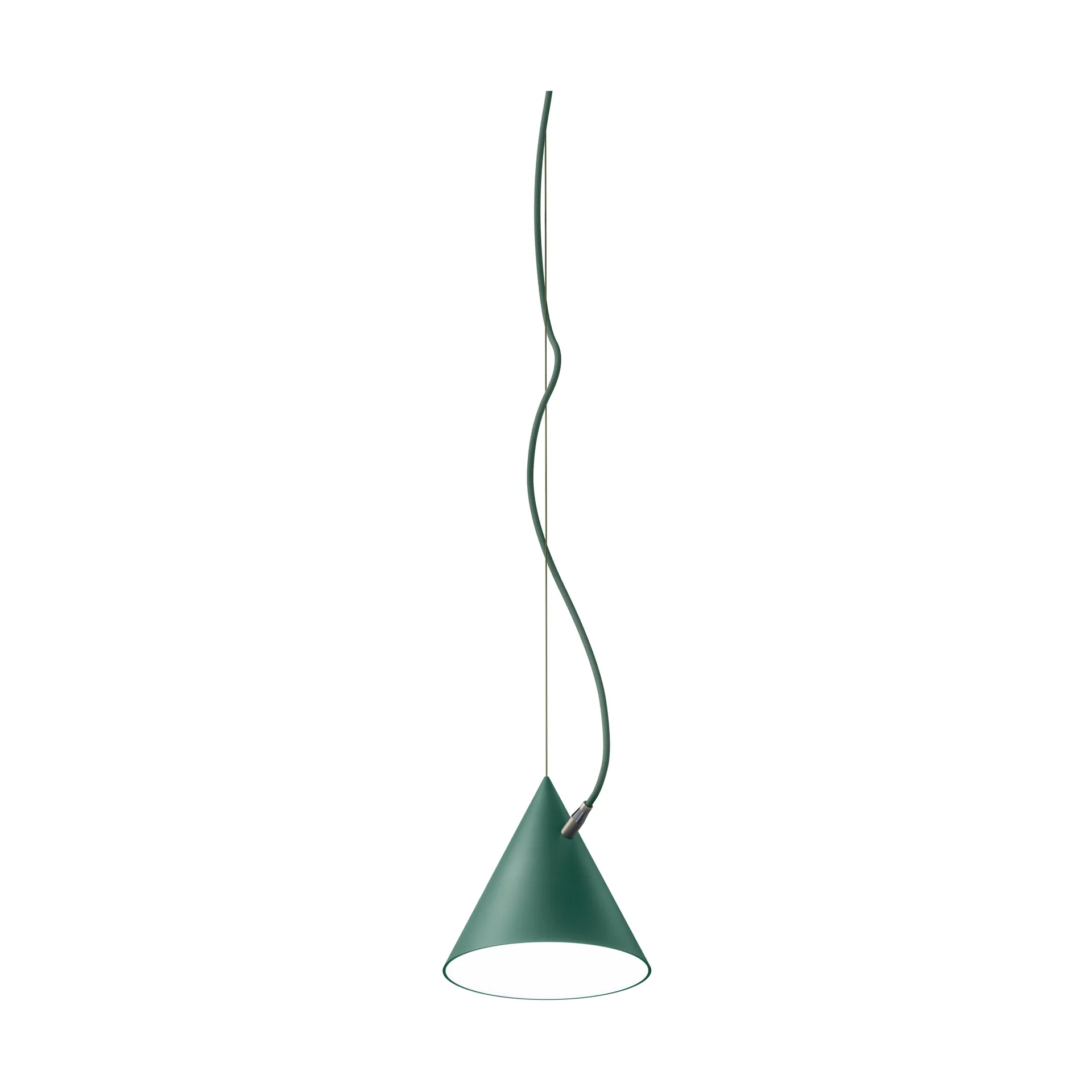 Noon Suspension Castor British racing green - vert foncé - laiton