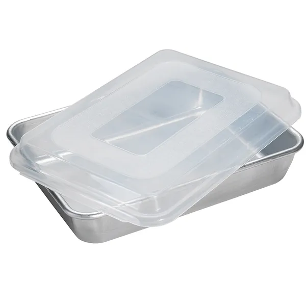 Bakform med lock 23x33 cm, Aluminium
