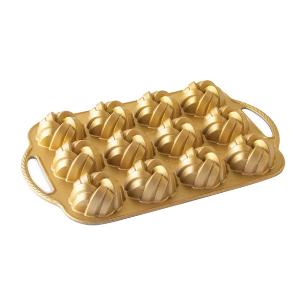 Nordic Ware 75th anniversary braided bundt bakform, 0,72 L mini