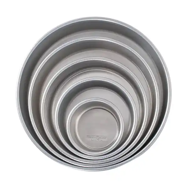 Nordic Ware Naturals bröllopstårta bakform 5 delar, Aluminium