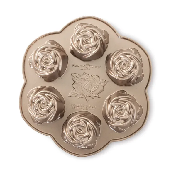Nordic Ware Rosebud bakform, Toffee