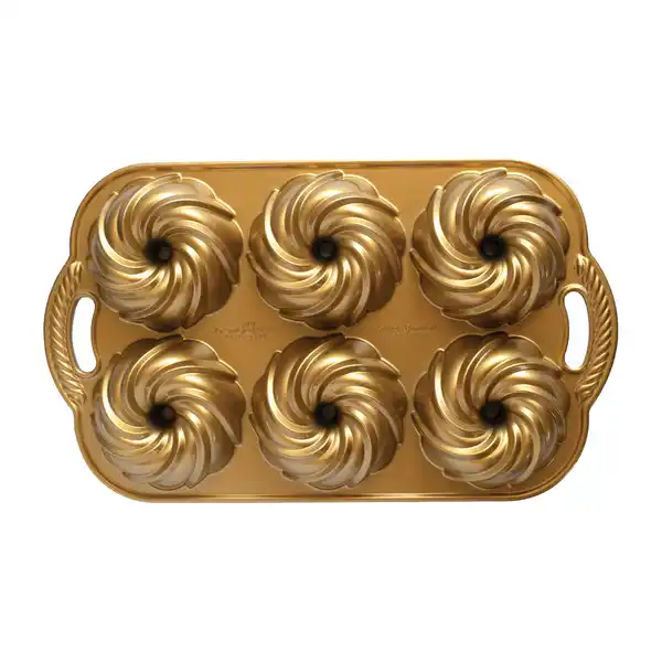 Nordic Ware swirl bundtlette bakform, 1,2 L
