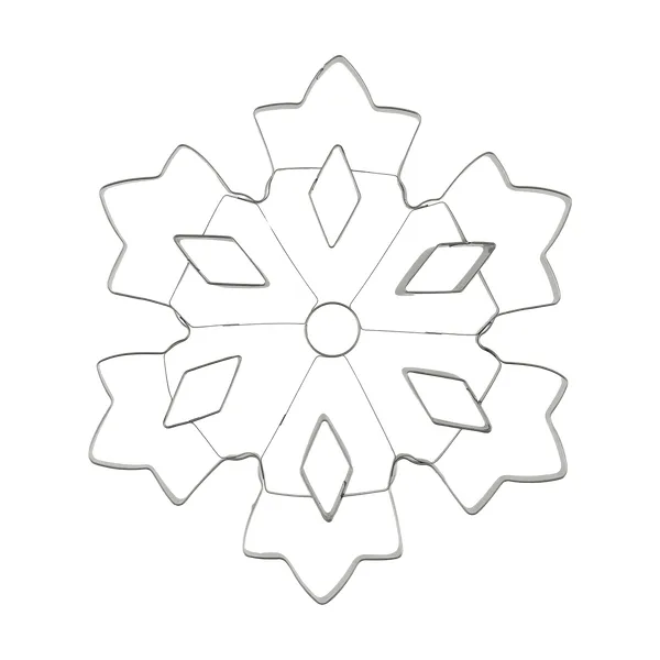Nordwik pepparkaksform snöflinga, Stor